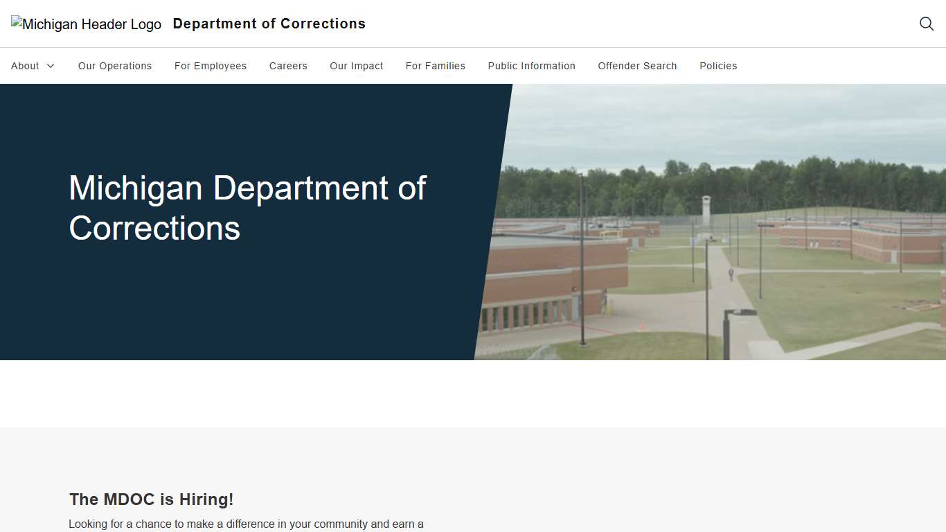Michigan Department of Corrections
